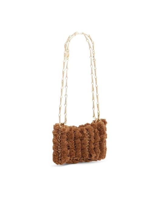Rabanne Brown Shoulder Bags