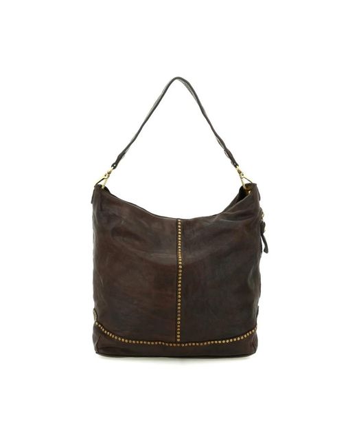 Campomaggi Brown Shoulder Bags