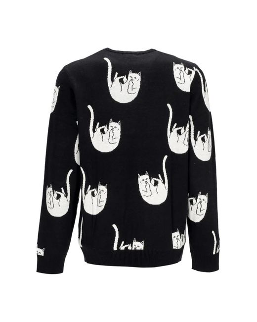 RIPNDIP Falling nerm strickpullover für männer in Black für Herren