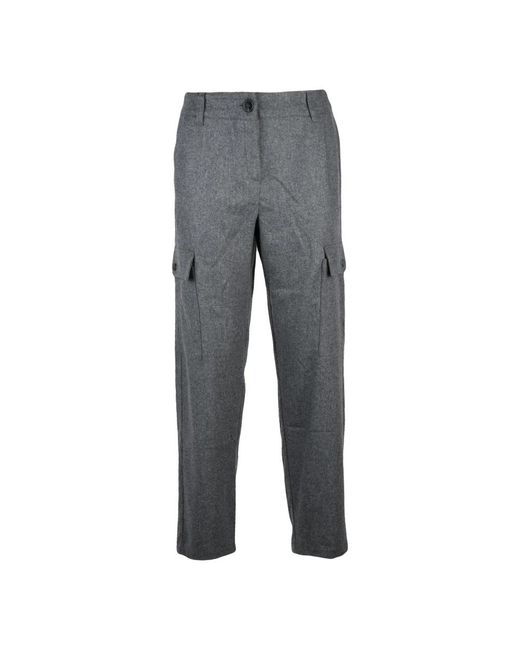 Marella Rechte Broek in het Gray