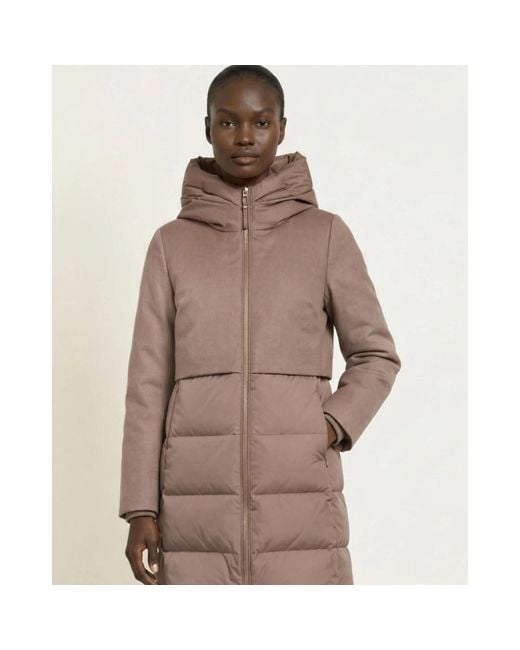 Down Coats DUNO de color Brown
