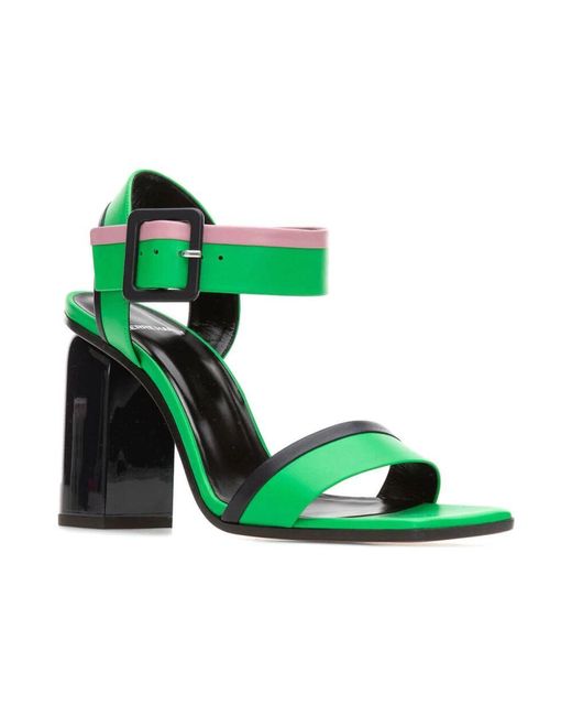 High Heel Sandals di Pierre Hardy in Green