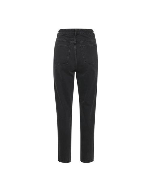 Gestuz Black Loose Fit Jeans