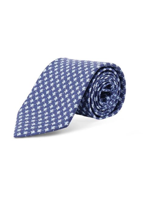 Ties Ferragamo de hombre de color Blue