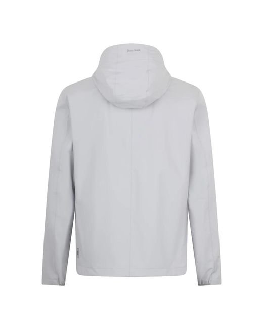 Herno Blue Light Jackets for men