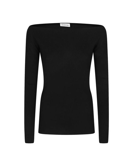 P.A.R.O.S.H. Black Langer Pullover