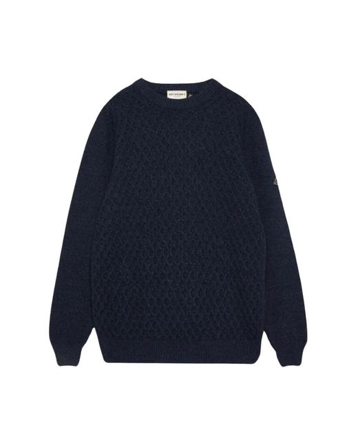 Roy Rogers Blue Round-Neck Knitwear for men