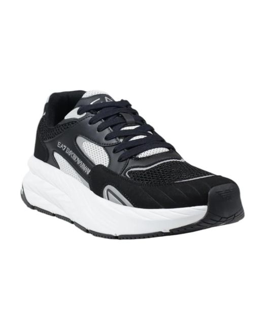 EA7 Black Sneakers for men