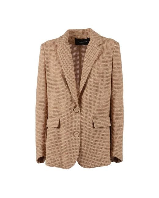 Fabiana Filippi Brown Blazers