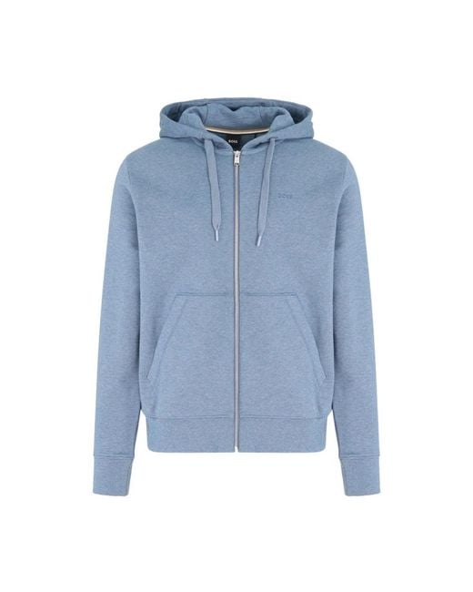 Boss Blue Zip-Throughs for men