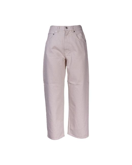 Pantalones anchos y elegantes para mujeres Mauro Grifoni de color Gray