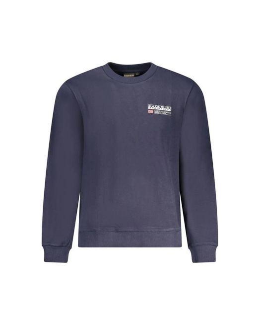 Napapijri Blue Sweatshirts for men