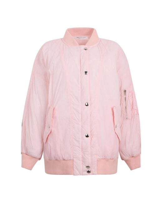 Philosophy Di Lorenzo Serafini Pink Bomber Jackets