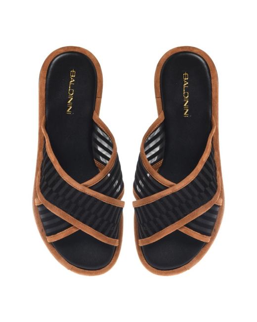 Baldinini Brown Sliders