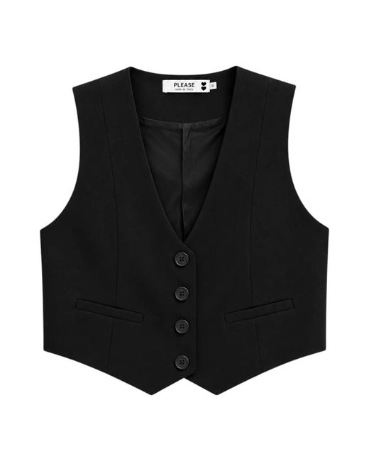 Please Black Waistcoats