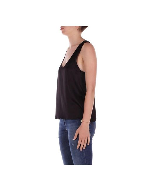 Sleeveless Tops Liu Jo de color Black