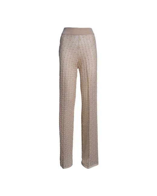 Circus Hotel Gray Wide Trousers