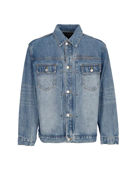 BBCICECREAM Script Logo Denim Jacket in Blue für Herren