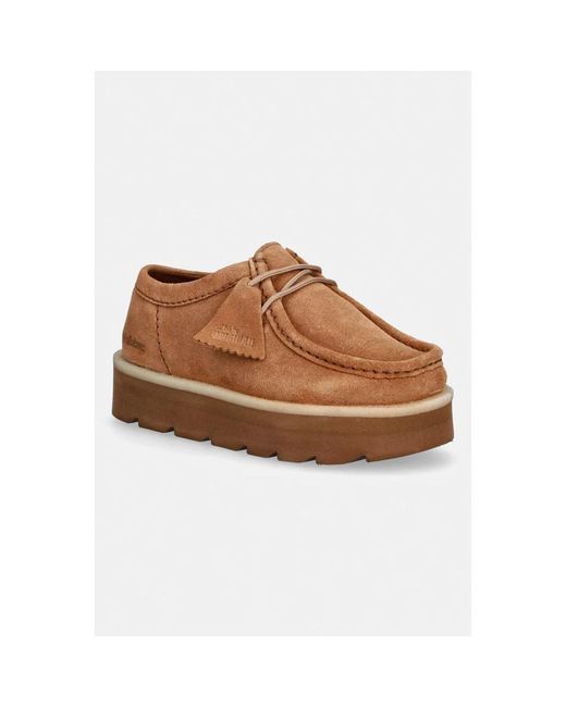 Clarks Loafers in het Brown