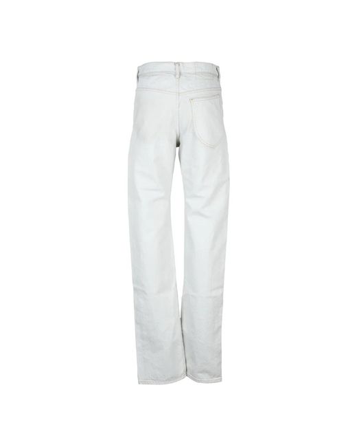 Maison Margiela Flared Jeans in het Gray