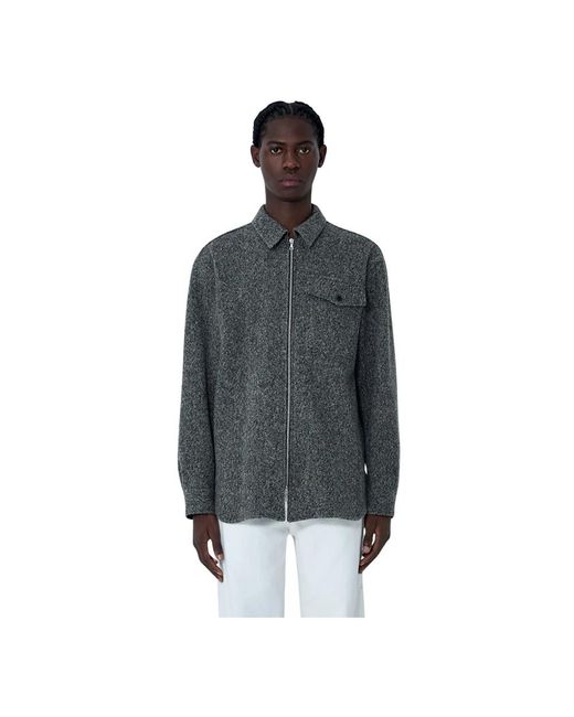 Dries Van Noten Black Light Jackets for men