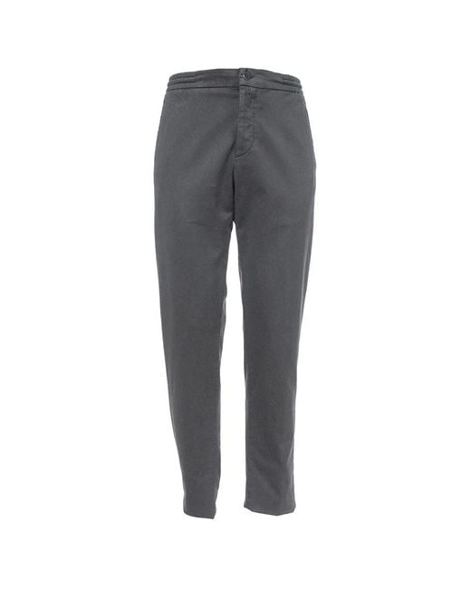 Chinos Kiton pour homme en coloris Gray