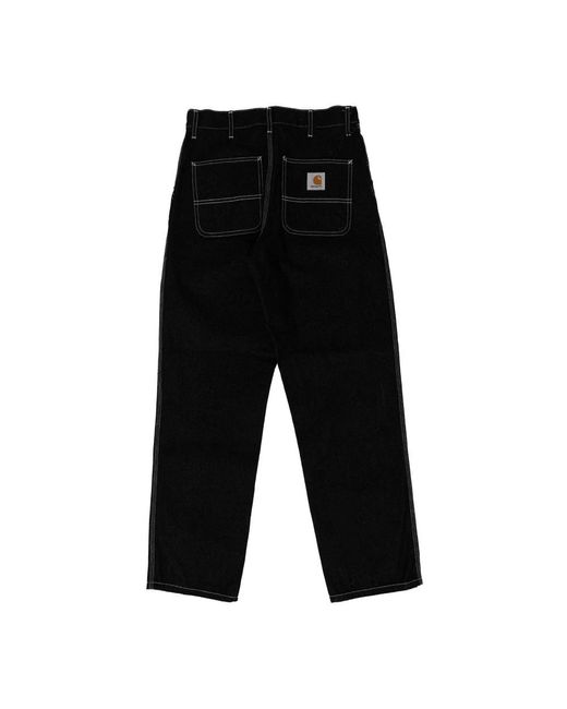 Carhartt Black Loose-Fit Jeans for men