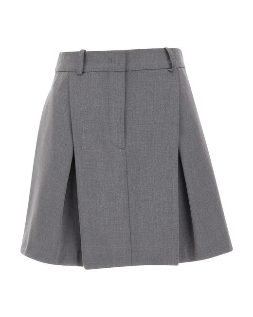 Kaos Gray Short Skirts