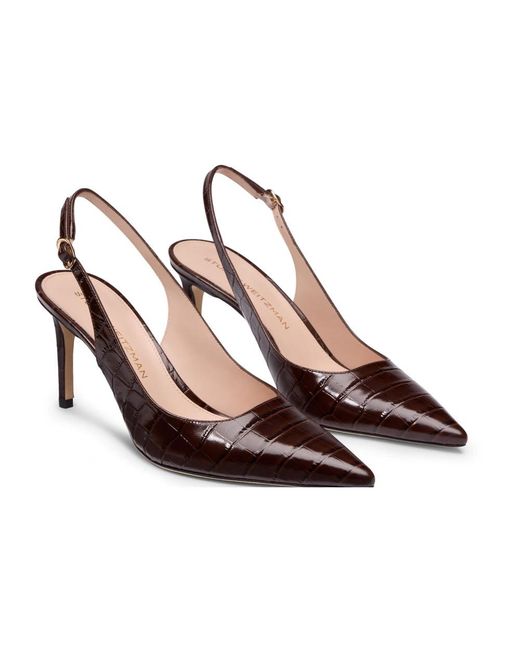 Stuart Weitzman Brown Pumps