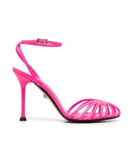 ALEVI Pink High Heel Sandals