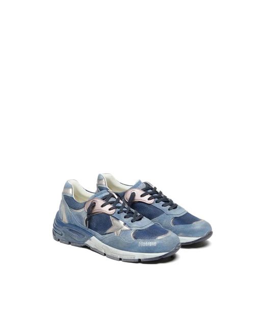Golden Goose Deluxe Brand Blue Sneakers for men