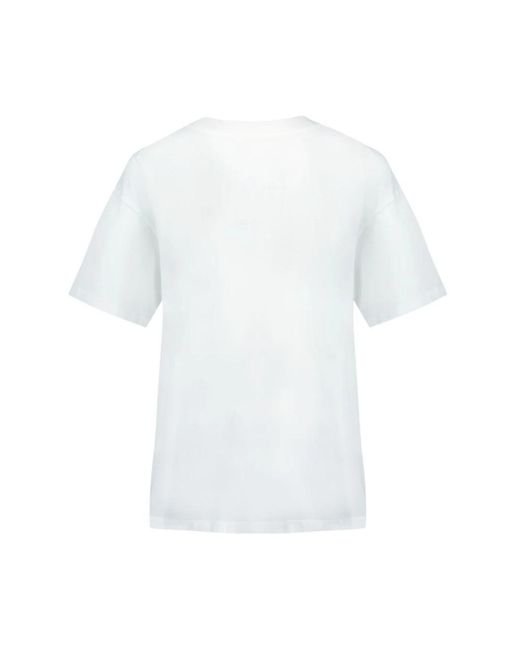 MM6 by Maison Margiela White T-Shirts for men