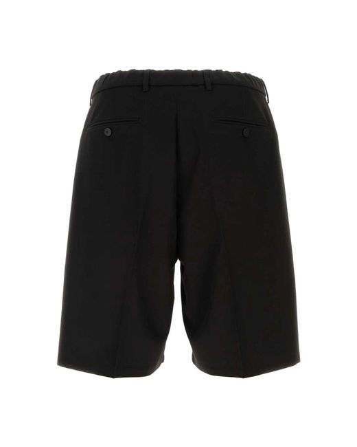Cellar Door Black Casual Shorts for men