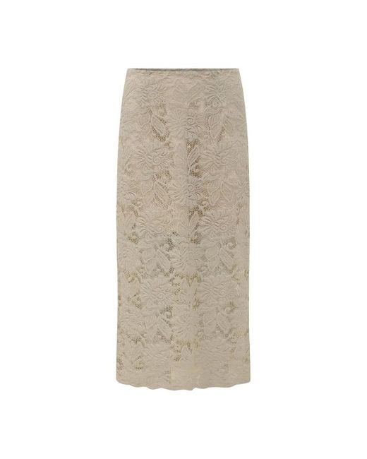 Midi Skirts LE SULLY STUDIO en coloris Natural
