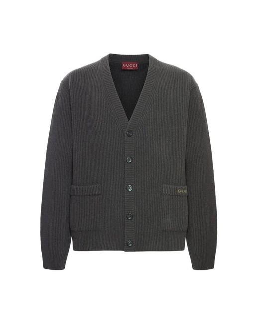 Cardigans Gucci de hombre de color Gray