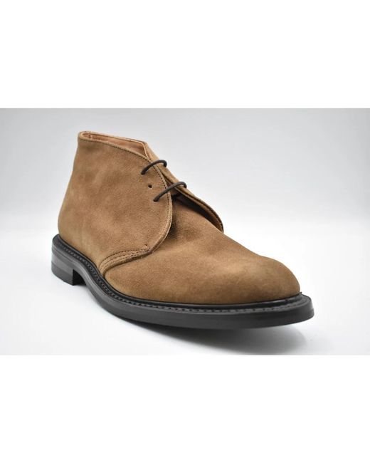 Tricker's Brown Lace-Up Boots for men