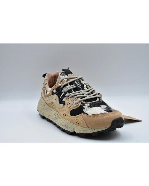 Flower Mountain Brown Sneakers