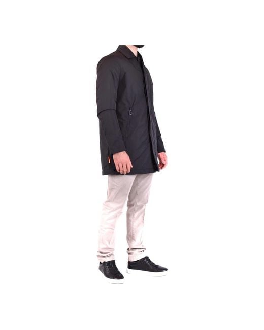 Suns Black Single-Breasted Coats for men