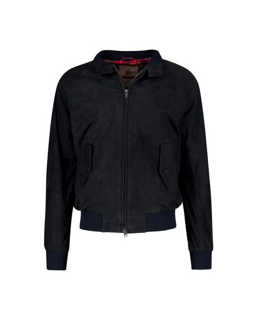 Baracuta Leren Jassen in het Black voor heren