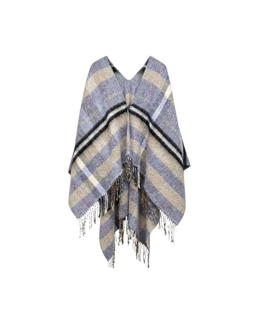 Gas Poncho in het Blue