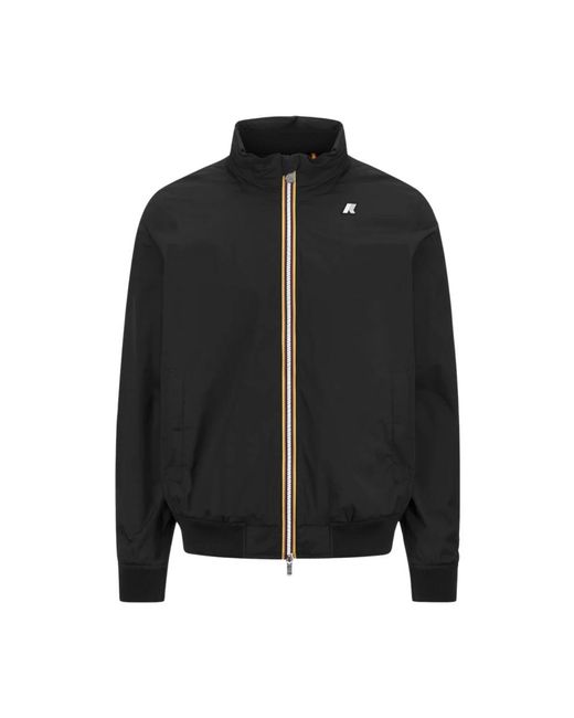 K-Way Black Light Jackets for men
