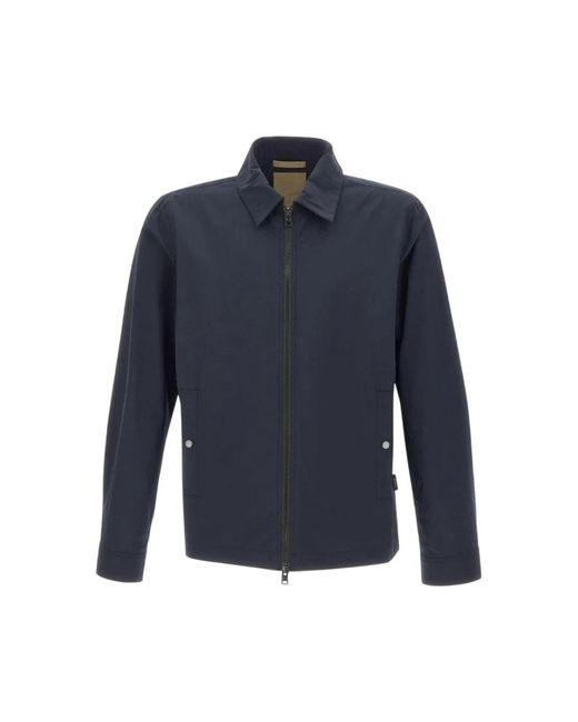 Woolrich Blue Light Jackets for men