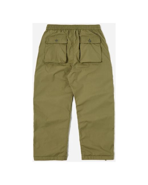 Trousers > straight trousers Universal Works pour homme en coloris Green