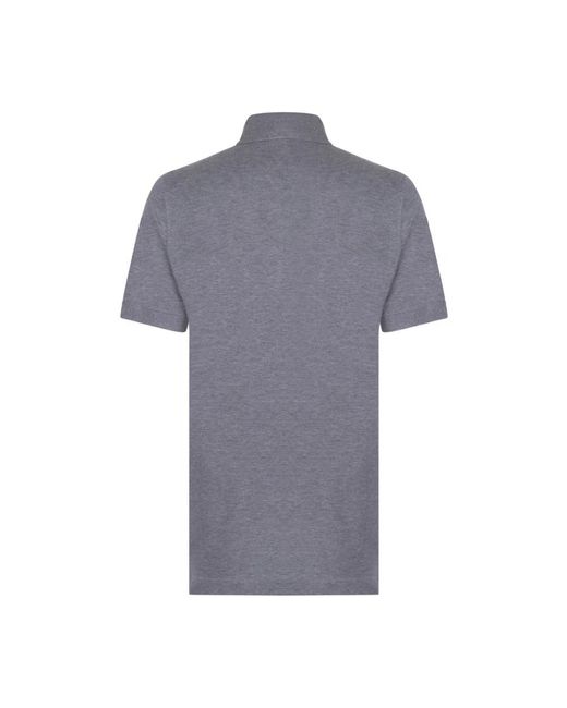 Dolce & Gabbana Gray Polo Shirts for men
