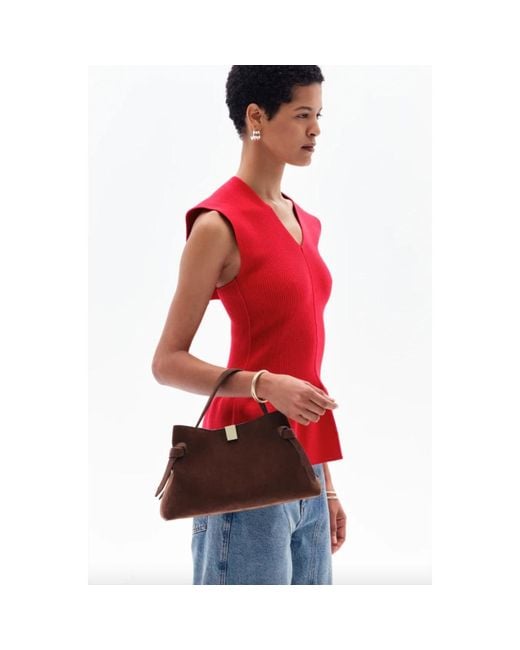Yuzefi Brown Handbags