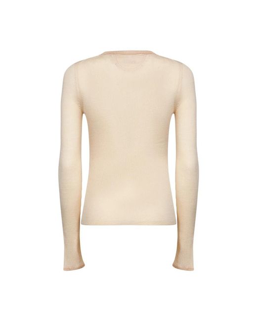 Chloé Natural Long Sleeve T-Shirts