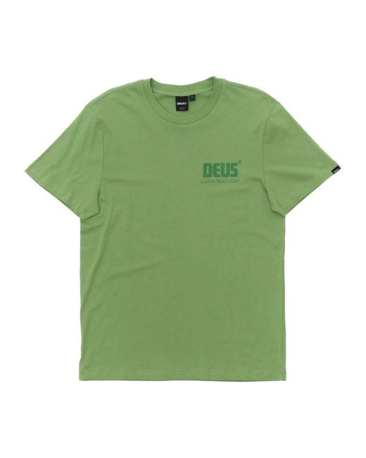Deus Ex Machina Drop Down Tee – Box Fit in het Green voor heren