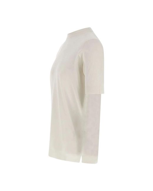FILIPPO DE LAURENTIIS White T-Shirts for men