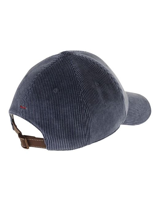 Caps di Brunello Cucinelli in Blue da Uomo