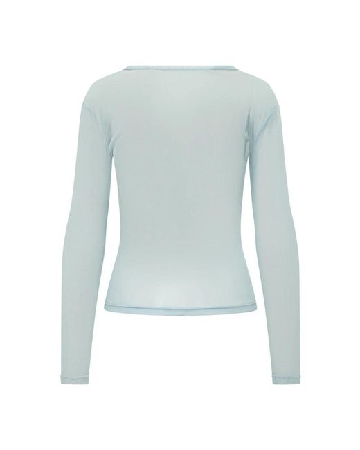 Fiorucci Blue Long Sleeve Tops